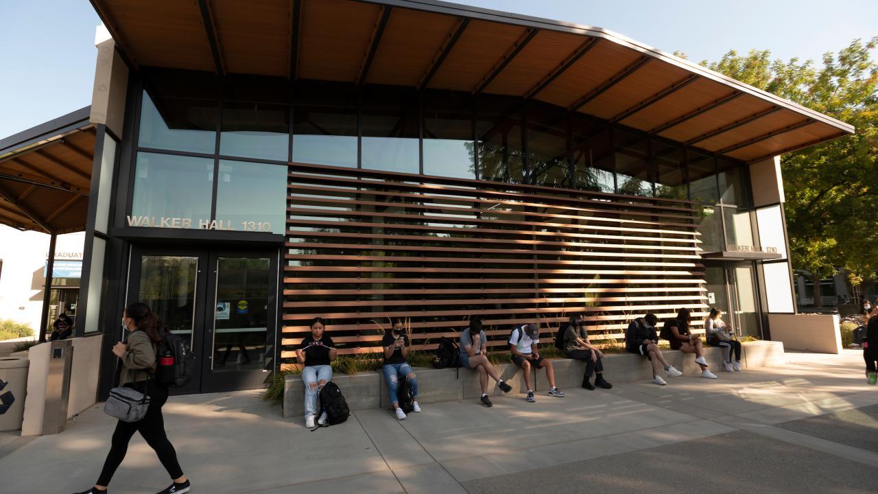 Photo of Walker Hall, location of The Graduate Student Association Pantry
